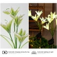 thumbnail image 7 of Harpi Solar Lights Outdoor Clearance, Solar Garden Lights Decor, Lily Garden Decorative Flowers with 4 Lily Flowers, Waterproof LED Solar Powered Landscape Lights for Yard Garden Patio, 7 of 7