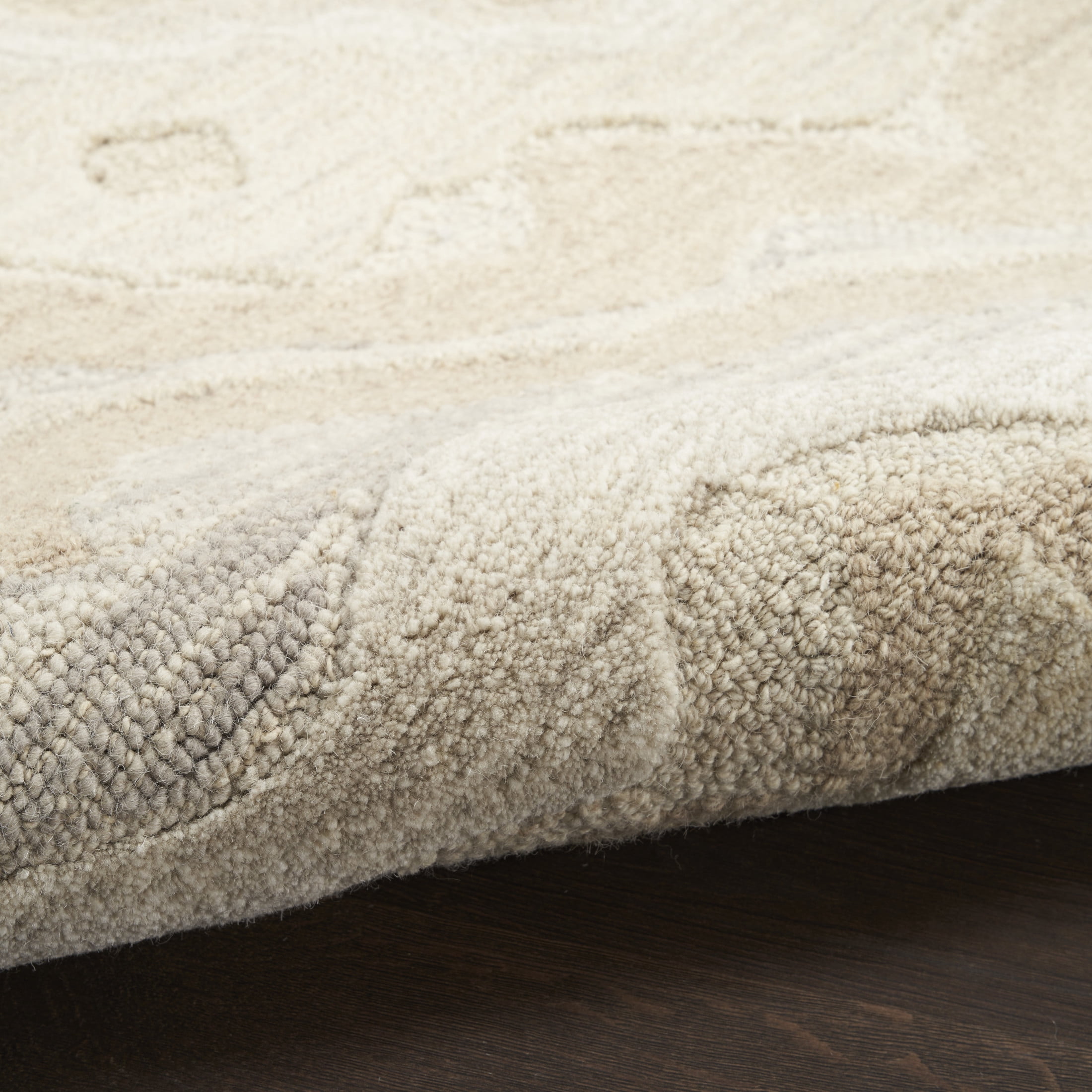 Nourison Graceful 8'6" x 11'6" Beige Modern Indoor Rug