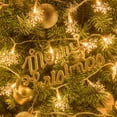 thumbnail image 4 of 40 luces LED de Navidad de 20 pies con copos de nieve, luces de hadas, 8 modos, impermeables, extensibles para interior, exterior, boda, cumpleaños, árbol de Navidad, decoración de jardín (blanco) Adepaton CZJJ-HY89-1, 4 of 5