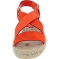 thumbnail image 5 of Via Spiga Womens V-Gia Leather Strappy Espadrilles, 5 of 5
