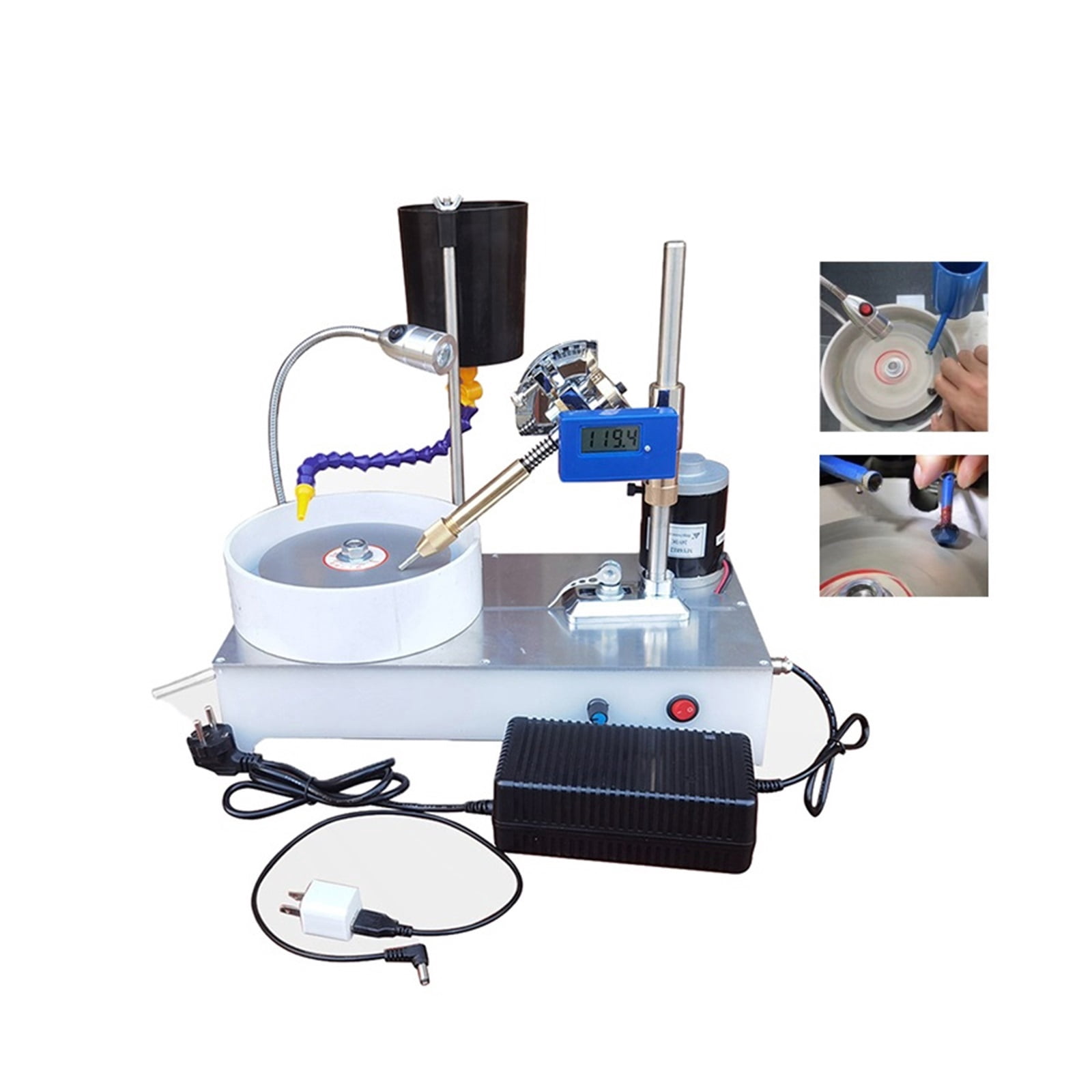 Precision Jewelry Stone Polishing Machine Molding Machine DC Continuous Speed Angle Grinder