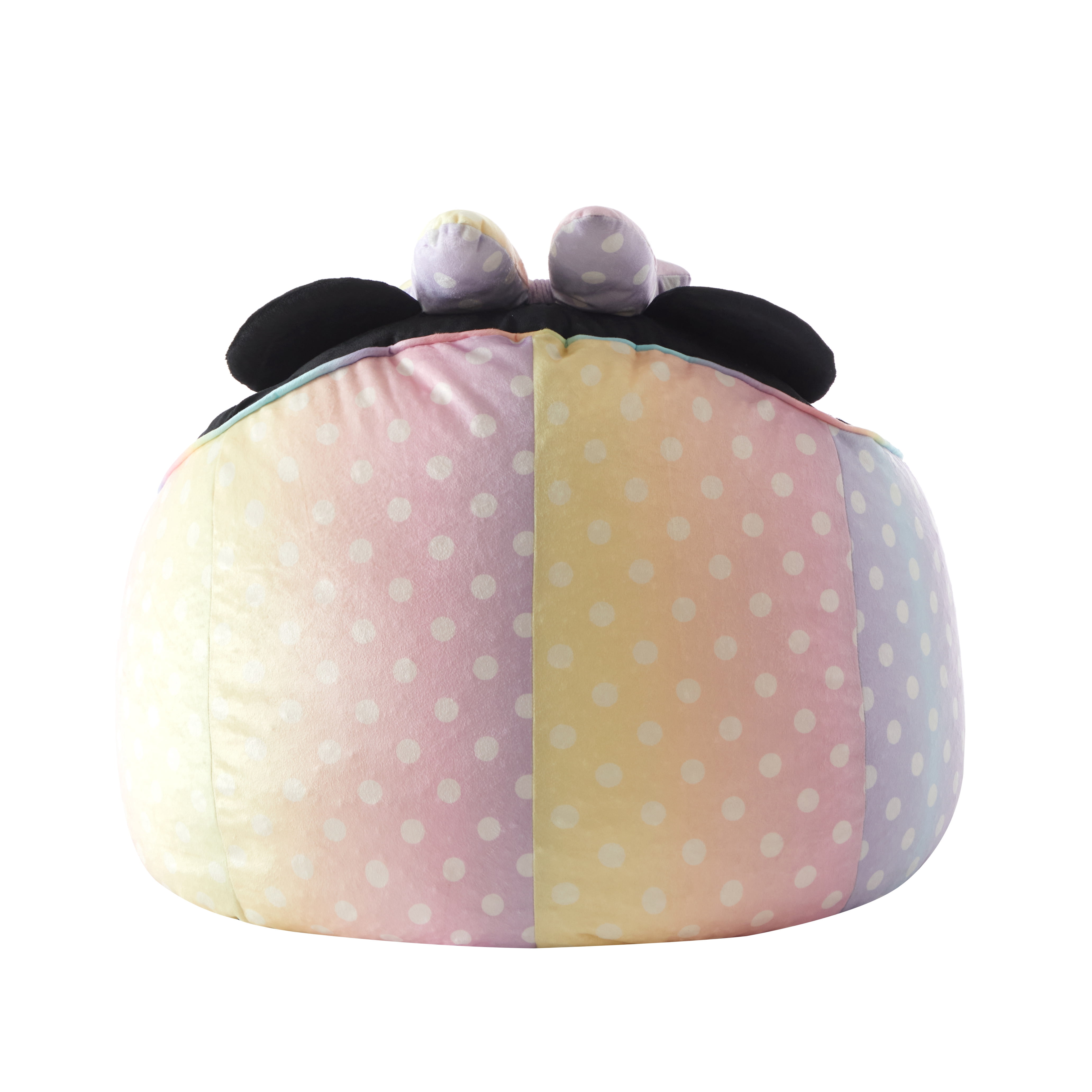 Disney Minnie Mouse Plush Kids Bean Bag Chair, 24"Hx24"Hx25"H