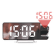 thumbnail image 1 of Reloj Despertador Led Con Radio Proyector Y Pantalla Grande Xtellar negro, 1 of 4
