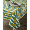 thumbnail image 3 of DII 70" Round Modern Fabric Pineapple Tablecloth in Multi-Color, 3 of 3