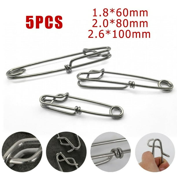 Long Line Clips Stainless Steel Snap Swivel Longline Branch Hanger Tuna  Clip 