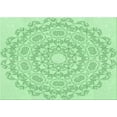 thumbnail image 1 of Ahgly Company Indoor Rectangle Patterned Mint Green Area Rugs, 3' x 5', 1 of 6