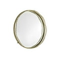 thumbnail image 4 of Walker Edison Furniture M32NSTGD 32 in. Round Mirror with Wire Nest Frame, Gold, 4 of 5