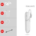 thumbnail image 2 of Inteprter Auriculares True Wireless 5.0 Auriculares estéreo intrauditivos Auriculares manos libres Auriculares Cables de audio/vídeo blanco, 2 of 4