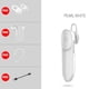 thumbnail image 2 of Matsuzay Mini auricular Bluetooth Auriculares inalámbricos Manos libres Micrófono para auriculares en la oreja Cables de audio/vídeo blanco, 2 of 4