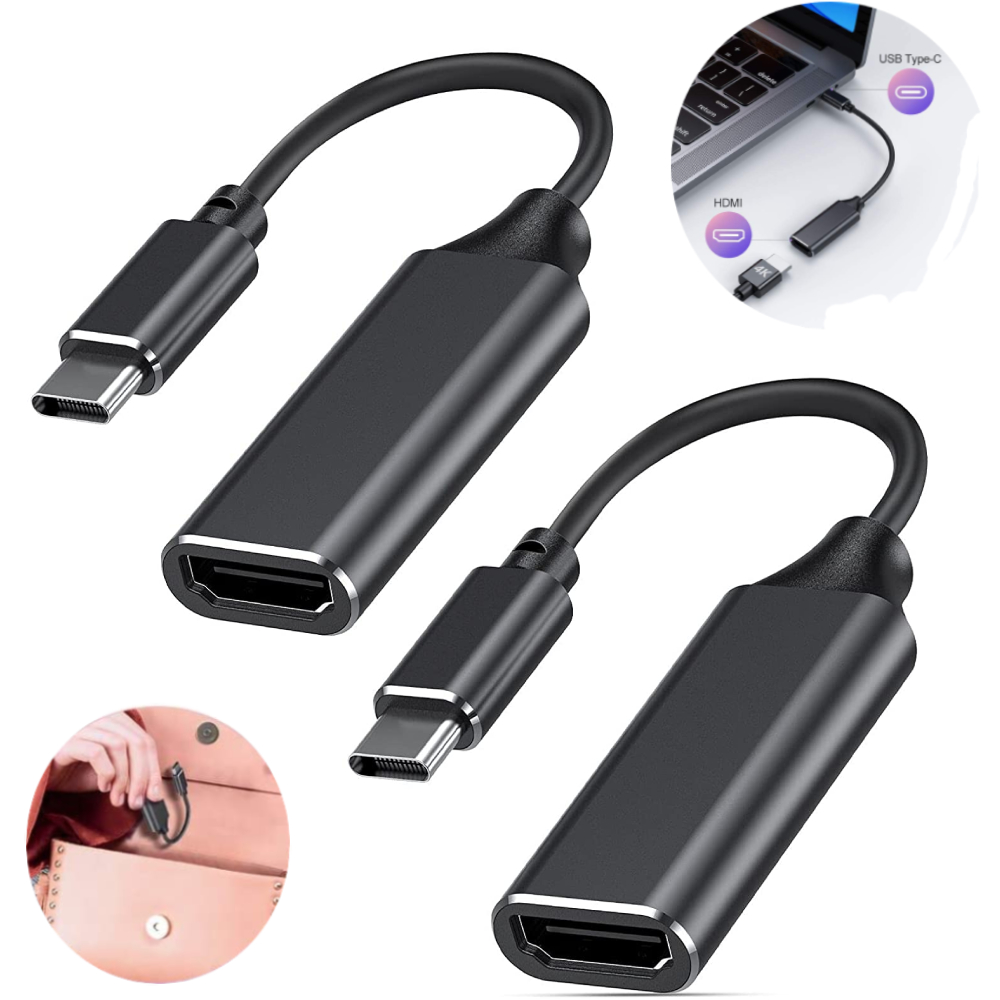 USB C to HDMI Adapter JRT 2 Pcs 