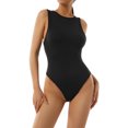 thumbnail image 1 of Txlixc Chaleco de mujer Diseño simple de cuello redondo sin mangas de color sólido Txlixc moda, 1 of 9