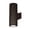 Bronze, variant on Wac Lighting Ds-Wd08-Fs Tube Architectural 2 Light 22" Tall Led Outdoor Wall Sconce -