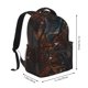 thumbnail image 2 of Balery Steampunk Cowboy Cat Mochila Escolar Impresa, Mochila Ligera para Viajes Casual, Mochila Duradera y Cómoda Multifuncional, Mochila para Laptop-One Size, 2 of 5