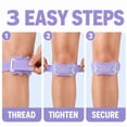 thumbnail image 7 of GADE 2-Pack Knee Strap, Adjustable Knee Brace Tendon Support Band for Running, Jumpers Knee, 7 of 7