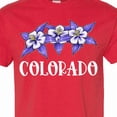 thumbnail image 4 of Inktastic Colorado Columbine Flowers T-Shirt, 4 of 5