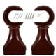 thumbnail image 1 of 2 soportes de madera para barra de cortina, 1 of 8