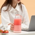 thumbnail image 6 of Chmadoxn Portable Blenders, Personal Blenders for Shakes Fruit Juicer USB Rechargeable with 6 Blades, Handheld Blenders for Sports Travel and Outdoors on Clearance, 6 of 7