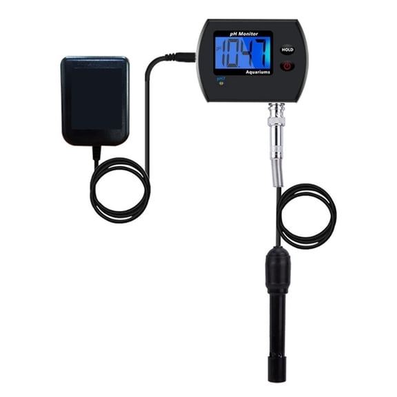 Digital Ph Meter Aquarium Drinking Water Online PH Monitor Professional Accurate Water Quality Tester ,Multifunctional
