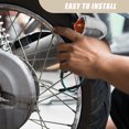 thumbnail image 3 of CRILSTYLEO 2Ud Frontal Y Trasero Para Motocicleta Retro Y Resistente Plata, 3 of 8
