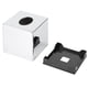 thumbnail image 4 of Accesorio de baño, caja de papel higiénico galvanizada de escritorio, caja de papel higiénico, caja de papel en rollo, salida de alta intensidad, 4 of 11