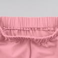 thumbnail image 2 of Cethrio Girls Casual Shorts, Relaxed Fit Elastic Waist Knee Length Cotton Summer Shorts with Pockets Pink Size 12-13 T, 2 of 7