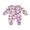 Purple, variant on My First Halloween Baby Girl Boy Outfit Pumpkin Ghost Romper Jumpsuit Long Sleeve Zipper One Piece Playsuit