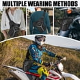 thumbnail image 3 of Bolsa para pierna de motocicleta Yucenbra impermeable negra, 3 of 7