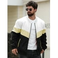thumbnail image 6 of Fexilor Men's Bomber Jacket Casual Zipper Coat with Pockets Winter Windproof Jacket, 6 of 7