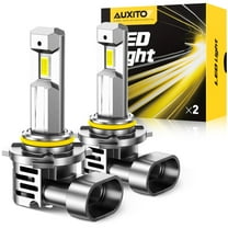 AUXITO 2026 Latest 9005 Headlight Bulbs, 900% Brighter 30,000lm 6500K Cool White HB3 9005 LED Headlight Bulbs for High Beam High Beam, 1:1 Mini Size 5 Mins Easy Installation, Plug and Play, Pack of 2