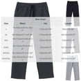 thumbnail image 2 of Men's Pants Big and Tall 52x32 Straight Leg Solid Color Casual Loose Sports Men's Sanitary Pants, 2 of 4