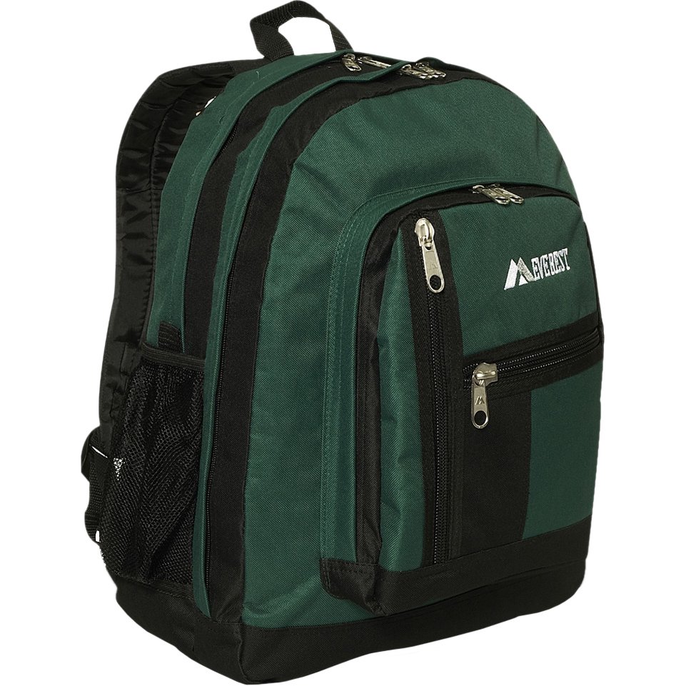 Everest Everest Double Compartment Backpack 18"x 14"x 6.5" Walmart