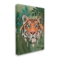 thumbnail image 4 of Stupell Industries Tiger Peeking in Leaves Animals & Insects Painting Gallery Wrapped Canvas Art Print Wall Art, 16 x 20, 4 of 8