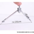 thumbnail image 2 of Compass Math Drawing Tool Geometry Accuracy Drafting Circle tool school compass School Student Stationery Kit, 2 of 8