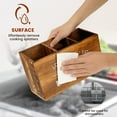 thumbnail image 5 of Txkrhwa Wooden Kitchen Utensil Holder 3 Compartments Large Kitchen Utensil Caddy Organizer Sturdy Silverware Holder Farmhouse Wood Cooking Utensil Stand for Kitchen Countertop Farmhouse, 5 of 11