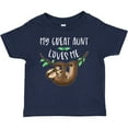 thumbnail image 3 of Inktastic My Great Aunt Loves Me Cute Sloth and Baby Boys or Girls Baby T-Shirt, 3 of 5