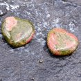 thumbnail image 2 of Heart-shaped Natural Quartz Pocket Palm Healing Gemstone Crystal Decor H1T1, 2 of 9