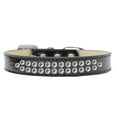 thumbnail image 4 of Dog, Puppy  Pet Ice Cream Collar, "Two Row Clear Crystal Rimsets", 4 of 5