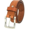 thumbnail image 4 of Men's Genuine Leather Men's Jeans Belt Casual Work 1 1/2", 4 of 9