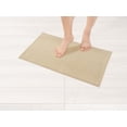 thumbnail image 1 of Alfombra de baño American Soft Linen, 43 x 61 cm, algodón, antideslizante, color beige, 1 of 9