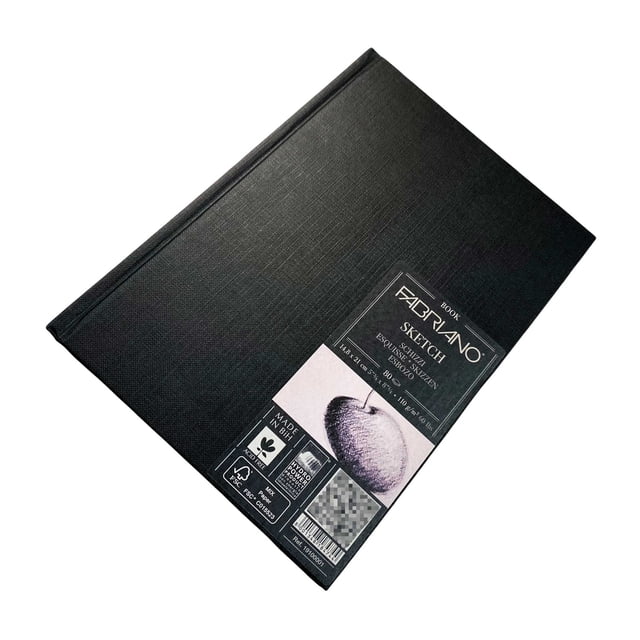 Libreta de Dibujo Fabriano Sketchbook Retrato 80 hjs de 110grs