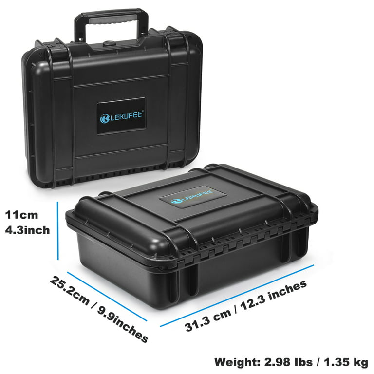 Lekufee Waterproof Hard Case Compatible with DJI Mini 2 SE/DJI Mini 2 Fly  More Combo/DJI Mini SE - Camera Drone/DJI Mavic Mini Combo and