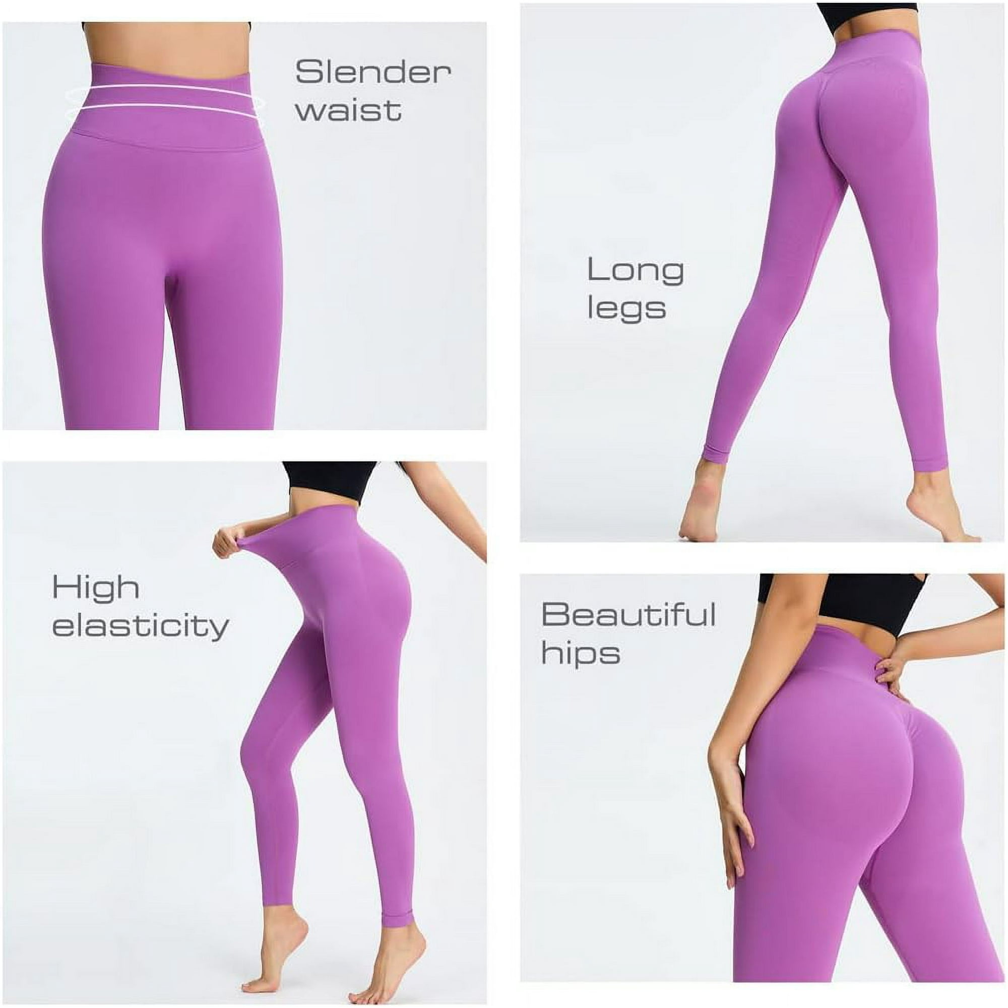 Pantalon de Yoga Slim Veeki, Leggings de Yoga à Sensation Nue à Taille  Haute Sans Coutures, Pantalon de Fitness à Séchage Rapide pour Femmes-0521  - Walmart.ca