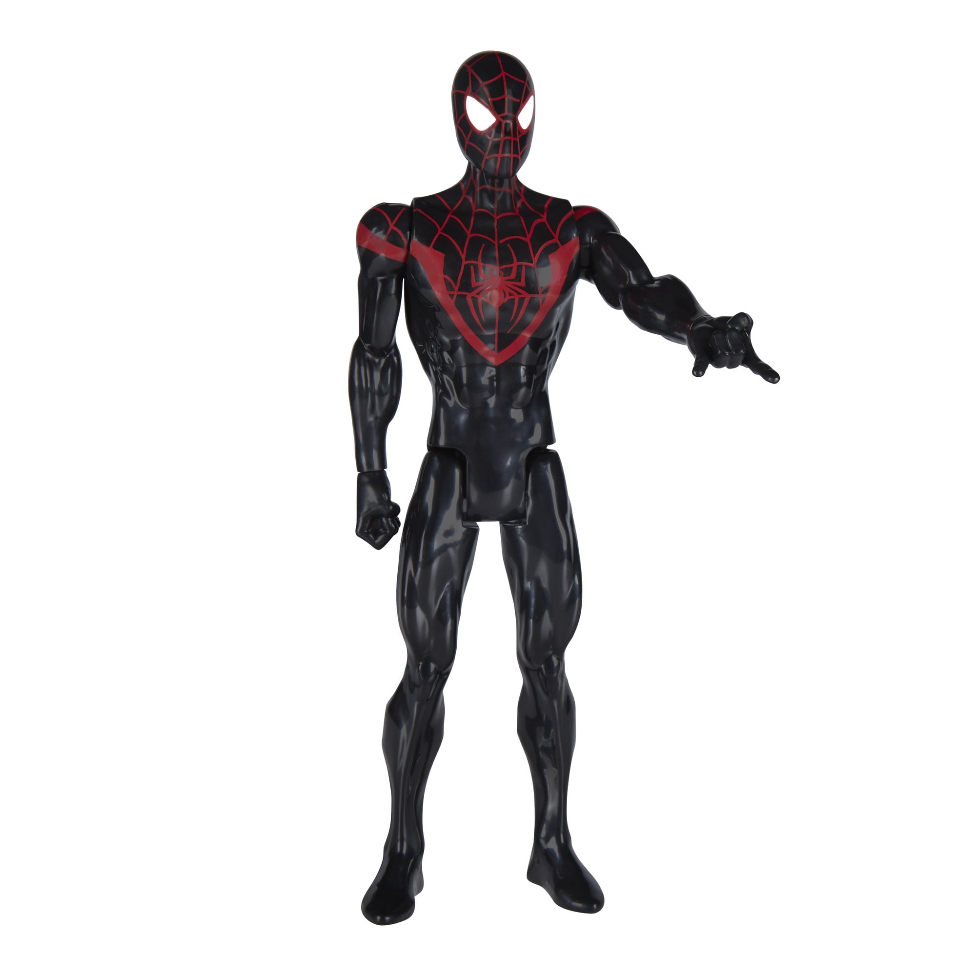 MARVEL Spider-man Titan Hero Series con explosión Gear Veneno & Miles Morales 3 Pack 