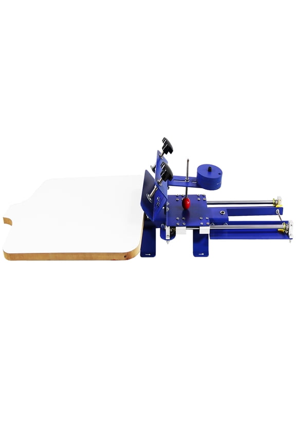 1 Color Screen Printing Press Desktop Screen Sliding DIY T-Shirt Machine