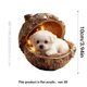 thumbnail image 1 of Adorno navideño de animales del bosque | Colgante de decoración navideña de 10 cm | Adorno de criaturas del bosque para decorar el árbol | Regalo festivo para la decoración navideña del hogar, 1 of 6