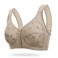 thumbnail image 2 of Brasier sin Varillas Mujer Sujetador Cómodo de Cobertura Total sin Aros para Mujer, para Uso Diario, Talla Grande, sin Costuras, con Paneles Laterales Suavizantes. Grande, 2 of 4