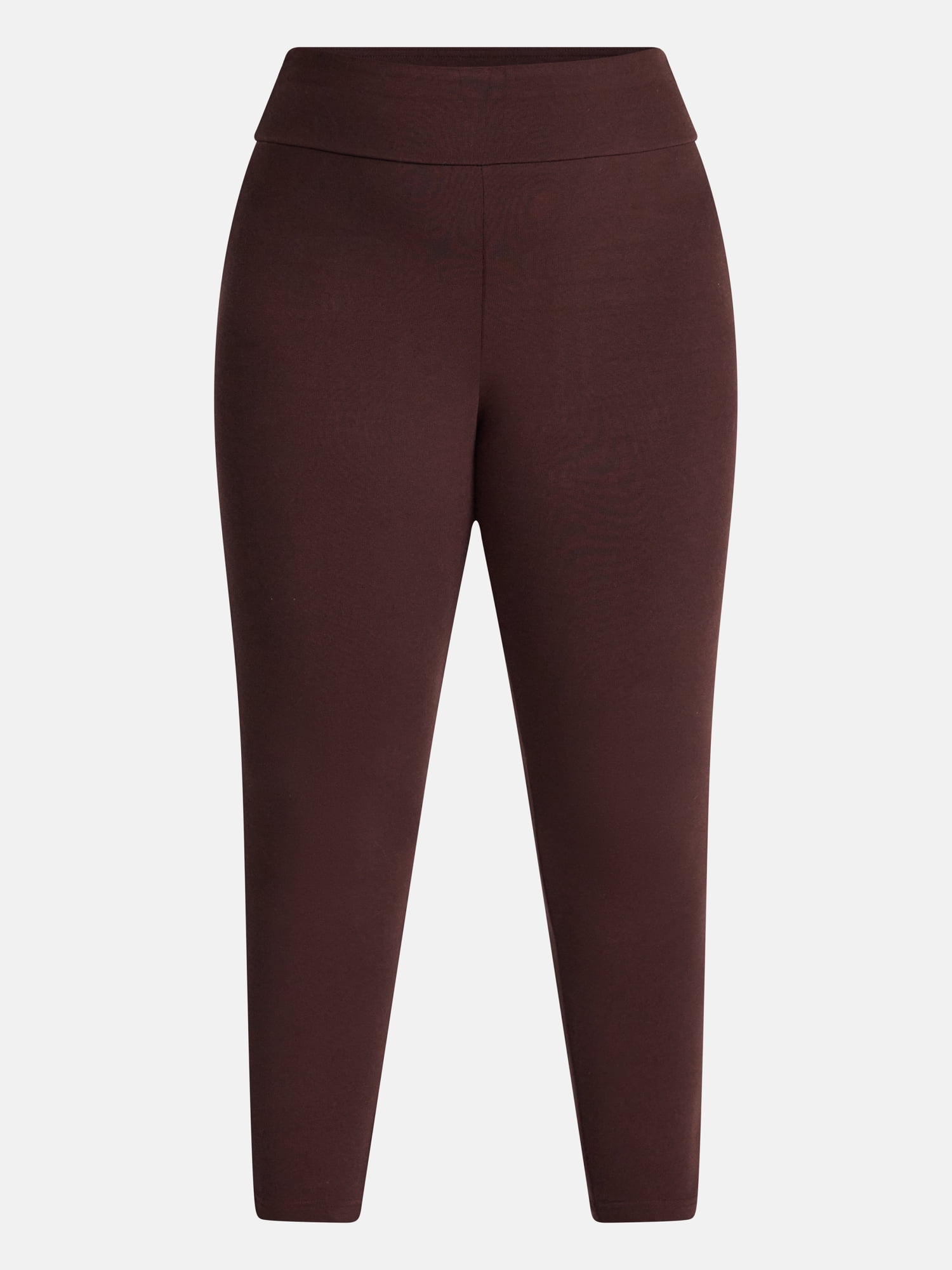 Terra & Sky Women's Plus High Waist Full Length Leggings, Sizes 0X-5X