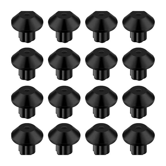 tegongse 160PCS Stove Grate Rubber Feet Heat Resistant Kitchen Appliance Bumpers for Gas Cooktop Burners Grates Replacement Part