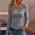thumbnail image 2 of Haut de Couche de Base Ajusté à Manches Longues Thermique Automne Hiver pour Femmes, Doux, Confortable, Extensible, pour Tous les Jours, 2 of 5