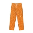 thumbnail image 4 of Balery Orange Glitter2 print Men's Pajama Pants,Ultra Lightweight Pjs,Lounge Pant-XX-Large, 4 of 9